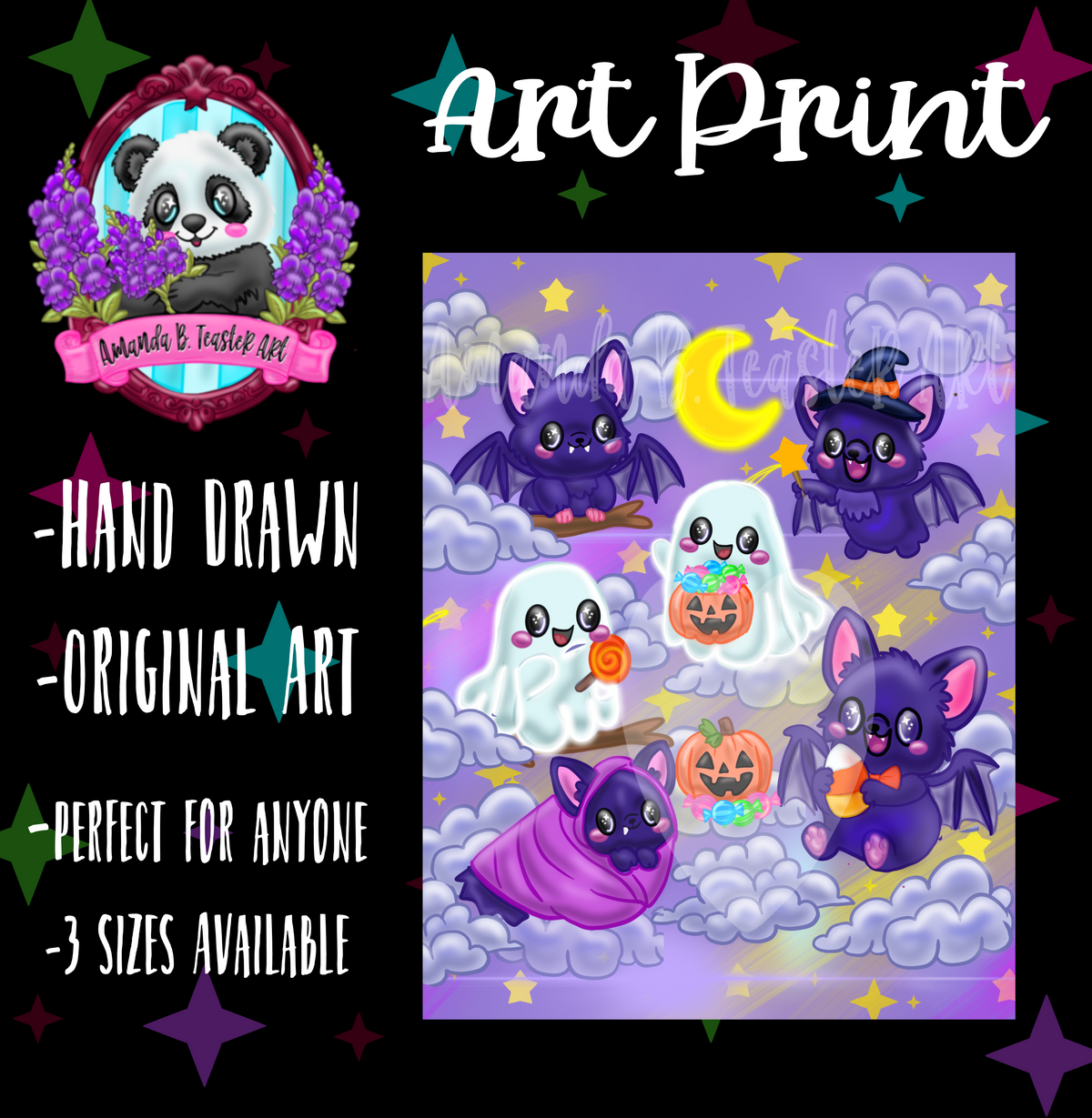 “Bats” Print 💜 🦇